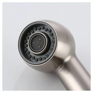 Alwaysh - Kitchen Faucet Sprayer 2 Jets Shower Head Replacement Sprayer for Kitchen Mixer, Brushed Nickel