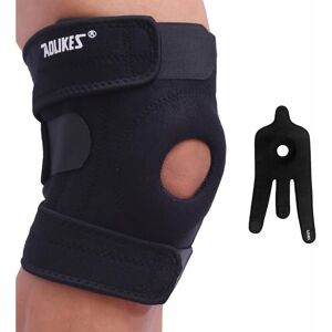 Denuotop - Knee Brace for Pain Relief - Adjustable Compression Sleeve for Men and Women - Knee Brace for Meniscus Injury, Arthritis Relief,