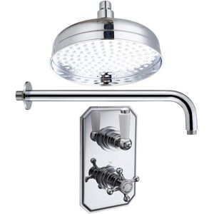 Voda - Lagan Traditional Concealed Thermostatic Shower Set - By Design