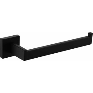 SUS304 Stainless Steel Hand Towel Bar Wall Mounted Towel Ring Modern Hand Towel Holder for Bathroom Kitchen Matte Black - Langray