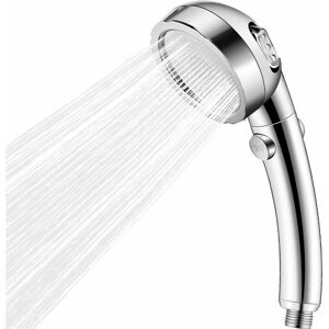 Langray - Shower Head, Hand Shower High Pressure Shower Head Eco Shower spa Shower in Bathroom, Massage Spray Hand Shower 3 Modes Water Saver and