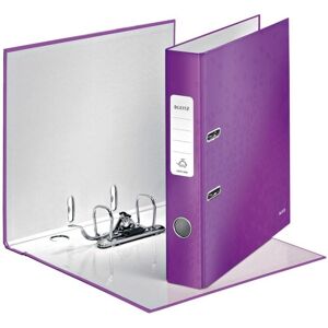 Leitz - 180 wow Lever Arch File A4 50MM Purple PK10 - Purple