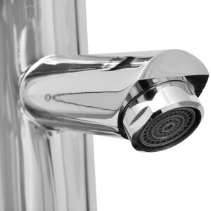 Berkfield Home - Mayfair Bathroom Faucet Mixer Taps 2 pcs Chrome