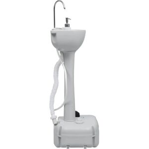 BERKFIELD HOME Mayfair Portable Camping Handwash Stand Grey 20 l