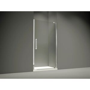 10 Series Pivot Shower Door with Tray Option, 1000-With Tray - Merlyn