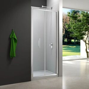 6 Series Bifold Shower Door with Tray Option / 4 Sizes, 700-Without Tray - Merlyn