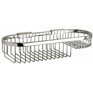 Baskets Oval Basket - 350mm Wide - Chrome - 868C - Chrome - Miller