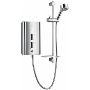 MIRA SHOWERS Mira Escape 9.8kW Thermostatic Electric Shower 9.8kW Chrome - Silver