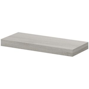 Napoli - Molina Ash 30cm Floating Bathroom Shelf - Grey