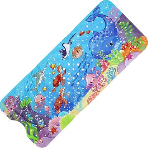 AlwaysH Non-Slip Baby Bath Mat, 100x40cm Anti-Slip Bath Mat Resistant Shower Mat with 200 Suction Cups for Kids and Baby, BPA Free PVC Material