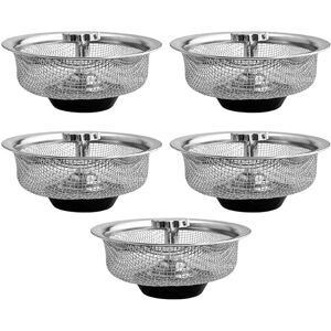 NORCKS 5pcs Kitchen Sink Strainer,Sink Stopper Stainless Steel Sink Strainer Protector Replacement Plugs,for Kitchen and Bathroom,Strainer Basket(83MM)