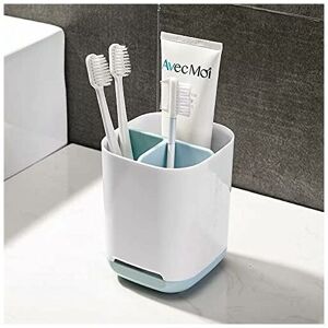 NORCKS Minimalist Toothbrush Holder, Toothbrush Box, Non-Slip Bottom, Made of pp and abs Plastic, Multifunctional Storage, Dry and Easy to Clean -Blue