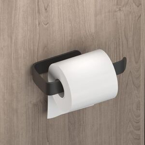 Toilet Roll Holder Toilet Paper roll Holder for Bathroom Self Adhesive Wall Mounted No Drilling Required Strong Adhesiveness - Black - Norcks