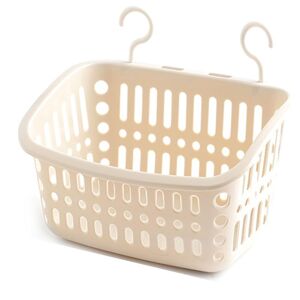 PESCE Plastic Hanging Shower Caddy Basket,Connecting Organizer Storage Basket,with Hook style3