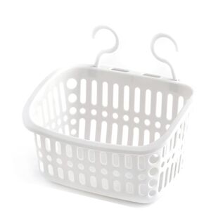 PESCE Plastic Hanging Shower Caddy Basket,Connecting Organizer Storage Basket,with Hook style4