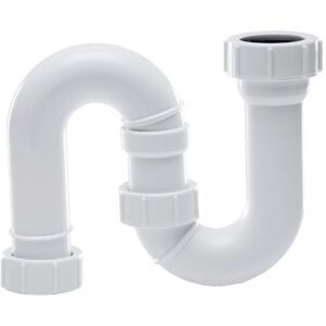 Polypipe - 40mm s Trap Tubular Swivel Bathroom Basin Kitchen Sink Waste