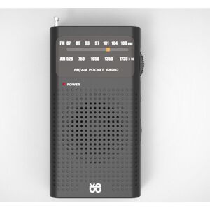 TINOR Portable Radio Radio Station Transistor Pocket Radio Small fm am Radio, and Speaker, Excellent Reception