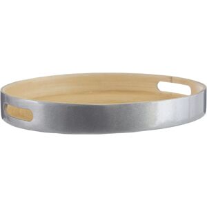 Premier Housewares - Kyoto Small Silver Tray with Side Handles