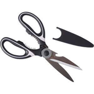 Premier Housewares - Scissors Stationery Black And Pastel Pink Cardboard Scissors Lightweight Kitchen Scissors For Daily Use Fruit And Vegetable