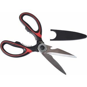 Premier Housewares - Scissors Stationery Black And Red Cardboard Scissors Lightweight Kitchen Scissors For Daily Use Fruit And Vegetable Scissors 21