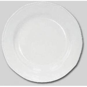 Small Embossed White Plate - Premier Housewares