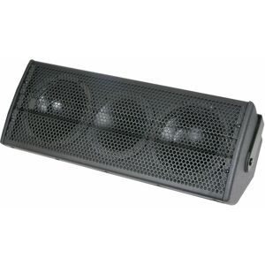 LOOPS Premium Black 320W Multi Angle Dual Sub Speakers Wall Mount Enclosure Cabinet