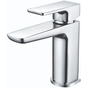 Rak Ceramics - rak Moon Mini Mono Basin Mixer Tap with Clicker Waste - Chrome