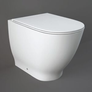 Rak Ceramics - rak Moon Rimless Back to Wall Toilet - Soft Close Seat