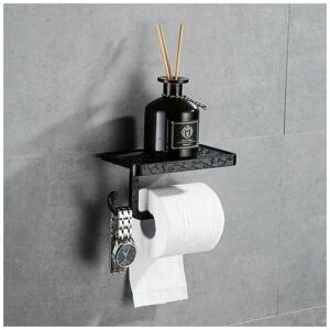 Rose - Toilet Paper Holder Wall-mounted Toilet Paper Holder Toilet Paper Holder Toilet Paper Roll Holder Black Bronze color