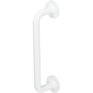 Grab Rail Matt White Bathroom Outdoor Support Handle Disability Aid - White - Rothley