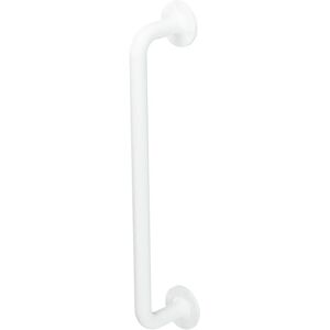 Grab Rail Matt White Bathroom Outdoor Support Handle Disability Aid - White - Rothley