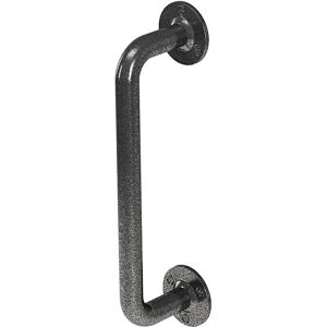 Grab Rail Pewter Bathroom Shower Outdoor Support Handle Disability Aid - Pewter - Rothley