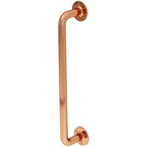 Grab Rail Polished Copper Bathroom Outdoor Support Handle Disability Aid - Copper - Rothley