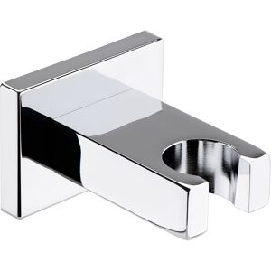 BALTERLEY Shower Accessories Square Wall Bracket - Chrome - Chrome