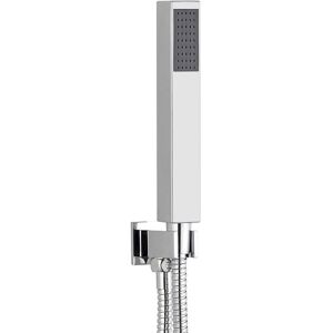 CLIFTON SHOWER ACCESSORIES Shower Head - Square Outlet Elbow With Wall Bracket And Handset