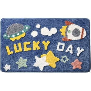 PESCE Soft Cozy Cartoon Bath Rugs Living Room Mat Bath Mats Non Slip Cute Door Mat Bathroom Carpet Bedroom Durable Kitchen Doormat Area Rug Runner Rug (16'