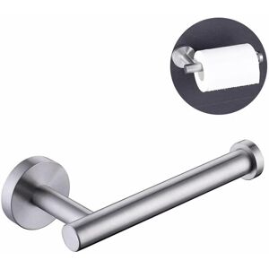 Stainless Steel Toilet Paper Holder, Half Open Toilet Roll Holder Dispenser Round Wall Mount for Bathroom and Kitchen - Alwaysh