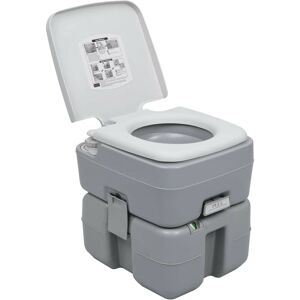 Sweiko - Portable Camping Toilet Grey 20+10 l FF30138UK