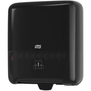 Tork - Matic Paper Hand Towel Roll Dispenser H1, Black 551008 - Black