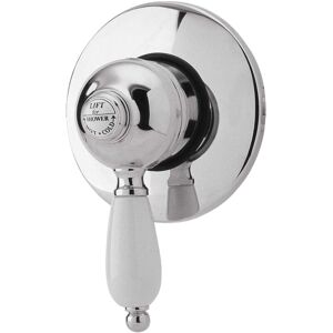 Nostalgic Manual Concealed Shower Valve Single Handle - Chrome - Nuie