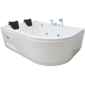 Simba Whirlpool Tub white 170 X 115 cm for 2 people - Havana