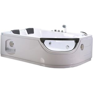 Simba Hydromassage bathtub 180 x 120 cm white 2 people - Luna