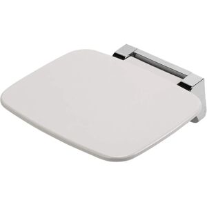 Croydex - Shower Seat, White & Chrome