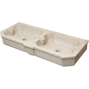 Biscottini - White marble sink