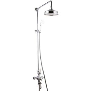 Witham Traditional Exposed Thermostatic Shower Set - By Voda Design