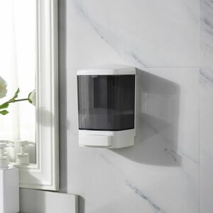 DEWDAT 1000ML Manual Soap Dispenser Plastic Shampoo Conditioner Wall Mounted Shower Gel Room Dispenser Soap Pump for Bathroom or Kitchen