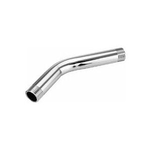 Hyy Ar - 15cm Stainless Steel Shower Head Extension Elbow Shower Arm Extra Hose G1/2