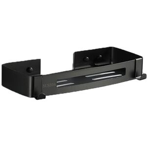 Cyslmuk - 1PC Black,Shower Shelf, Shiny Stainless Steel, for Shampoo, 4.5 x 31 x 12 cm, Hanging Holder
