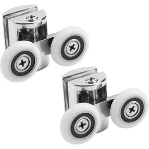 ZVD - 23 mm 2 pieces double shower roller for shower door bottom replacement wheel