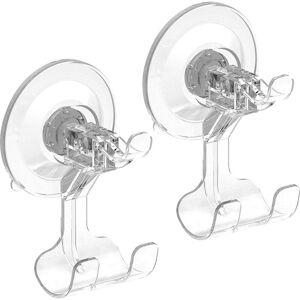 CYSLMUK 2pcs - Powerful Vacuum Hook - Twist Suction Cup Hook - Suction Cup with Hook - Self Adhesive Hook - Self Adhesive Hook